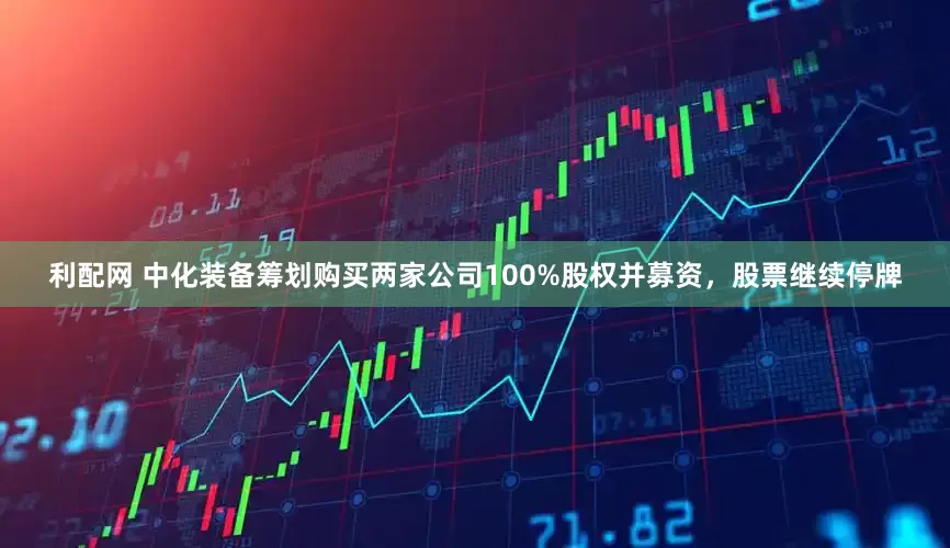 利配网 中化装备筹划购买两家公司100%股权并募资，股票继续停牌